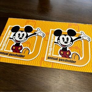 Walt Disney World Passholder Magnets